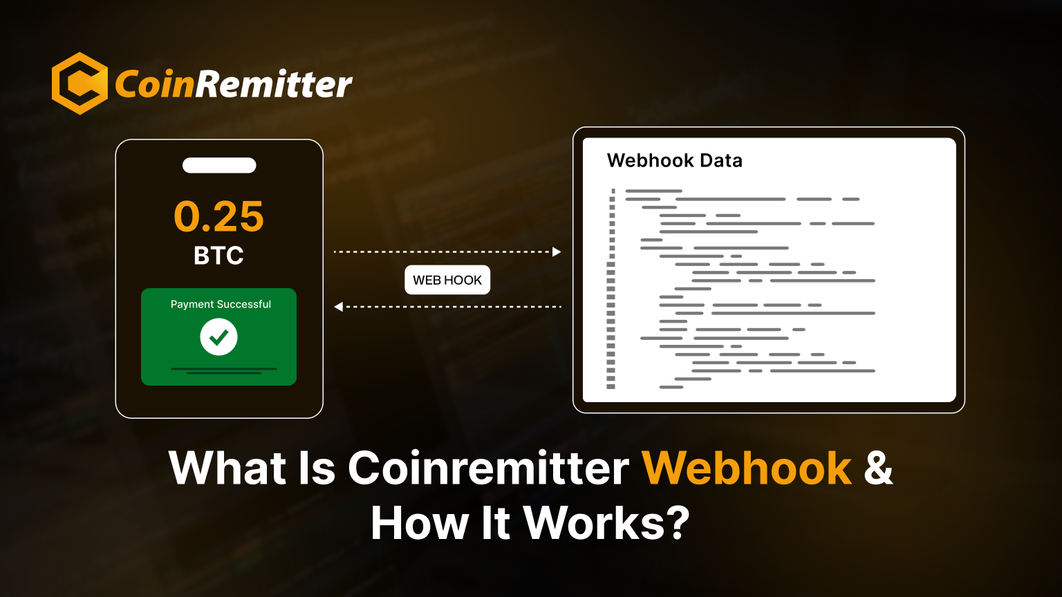 CoinRemitter webhook