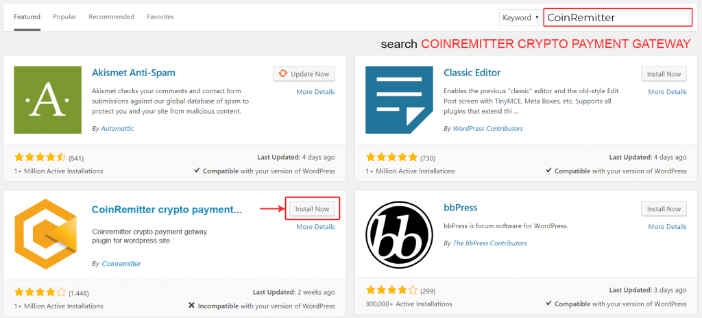 Crypto Payment Integration into WordPress Websites