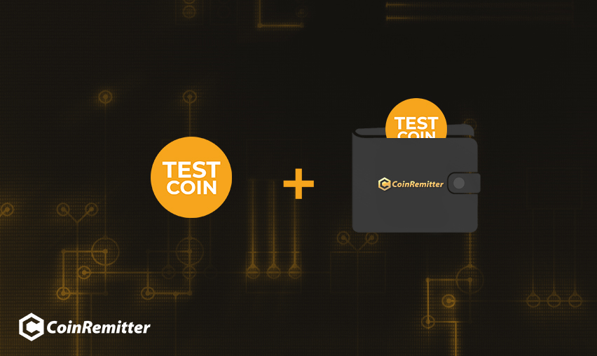 how to use test coin for coinremitter wallet