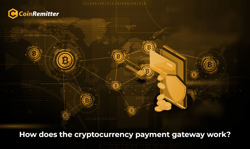 How does the cryptocurrency payment gateway work