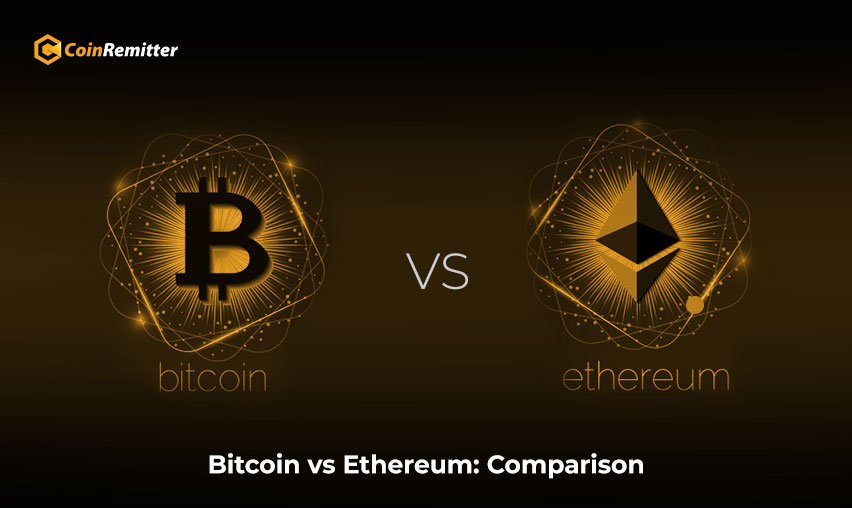 Bitcoin vs Ethereum Comparison