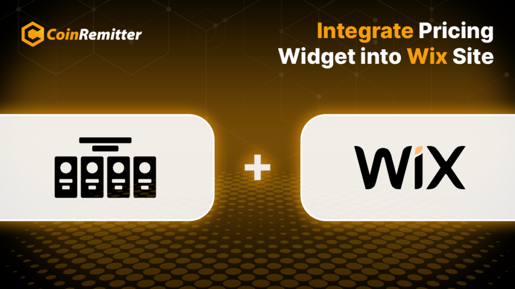 Pricing Widget Integration into Your Wix Website