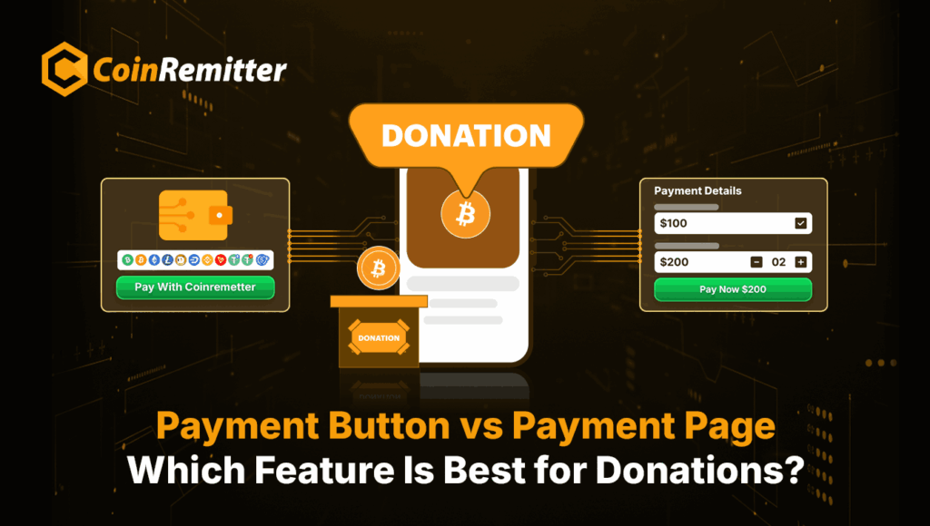 Payment Button vs Payment Page for Donations